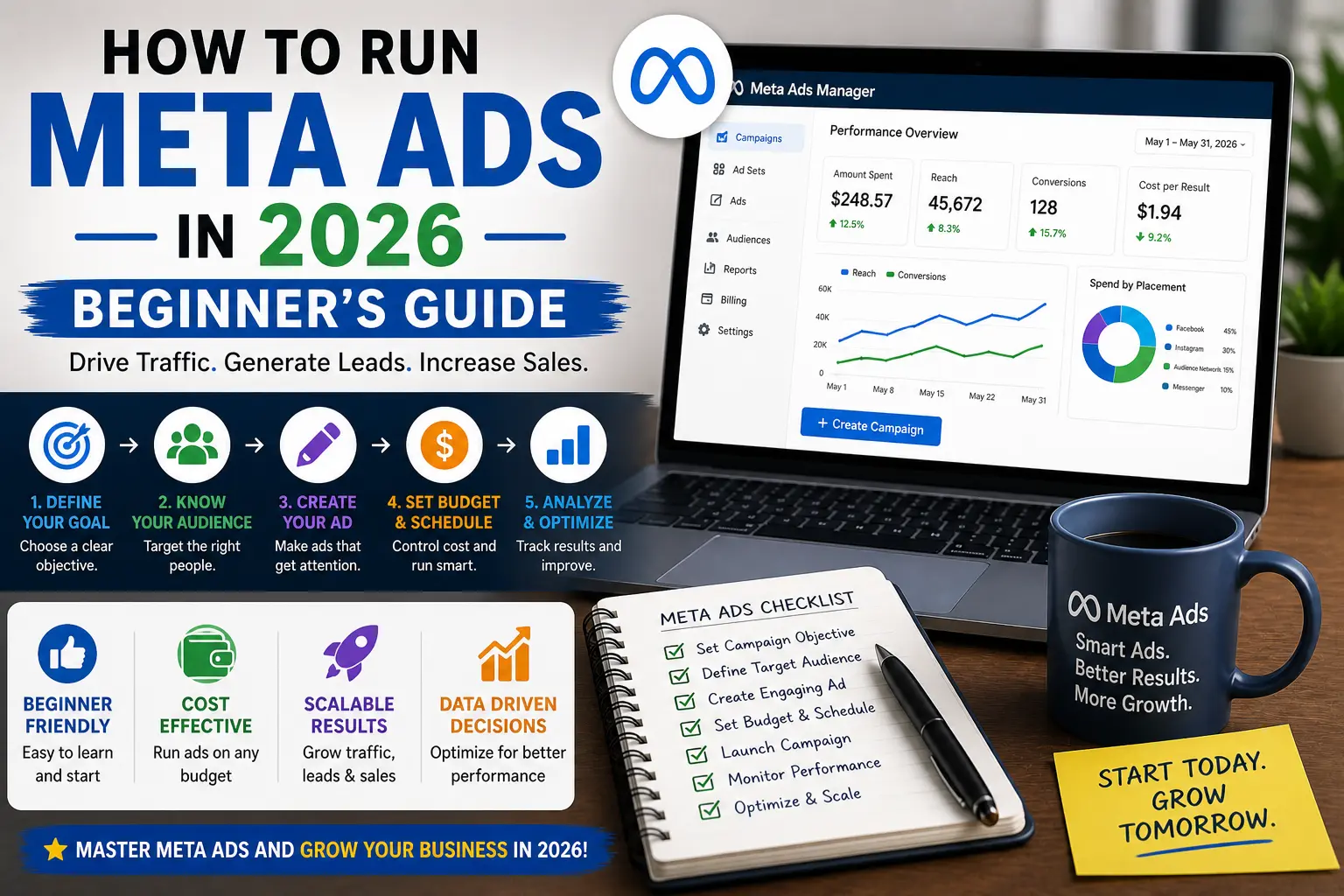 How to Run Meta Ads in 2026 — Beginner's Guide by Creovate
