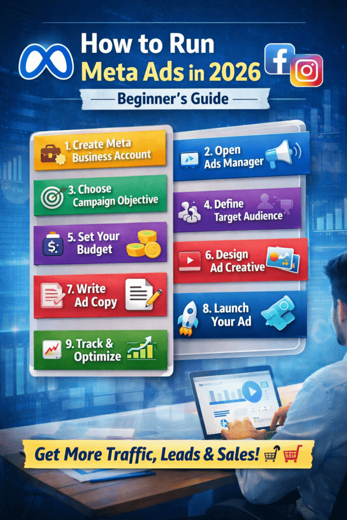 How to Run Meta Ads in 2026-Beginner's Guide