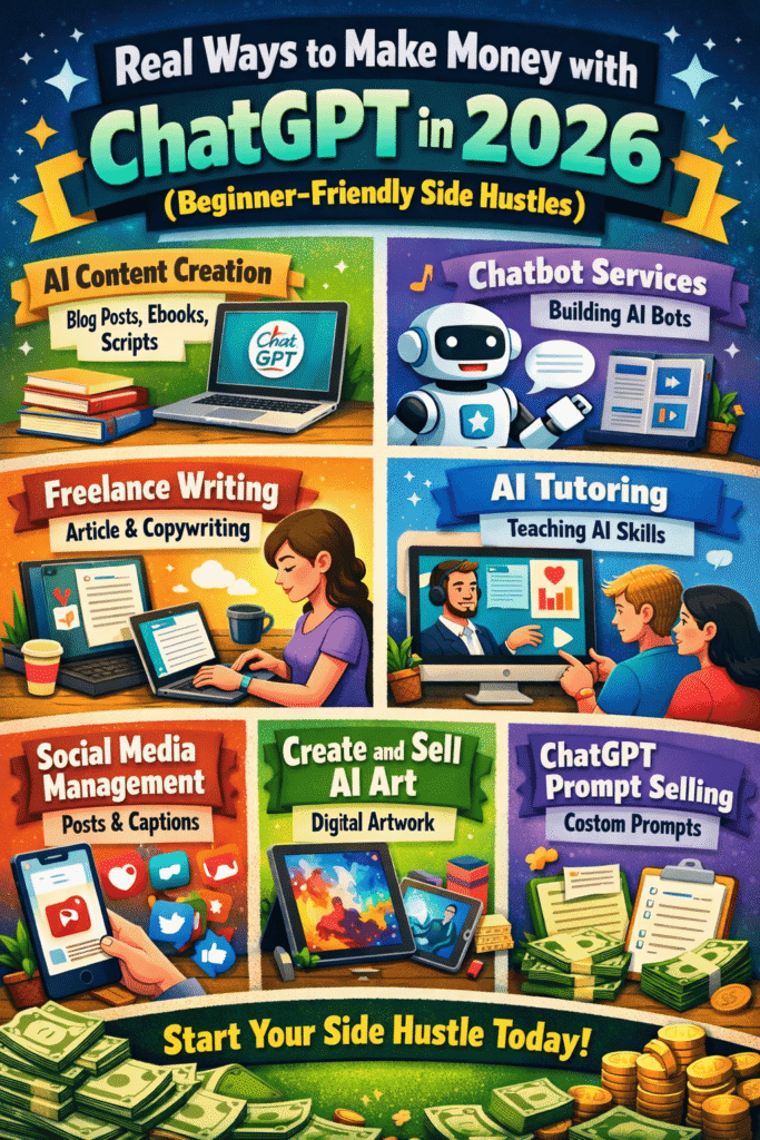 Real Ways to Make Money with ChatGPT in 2026
